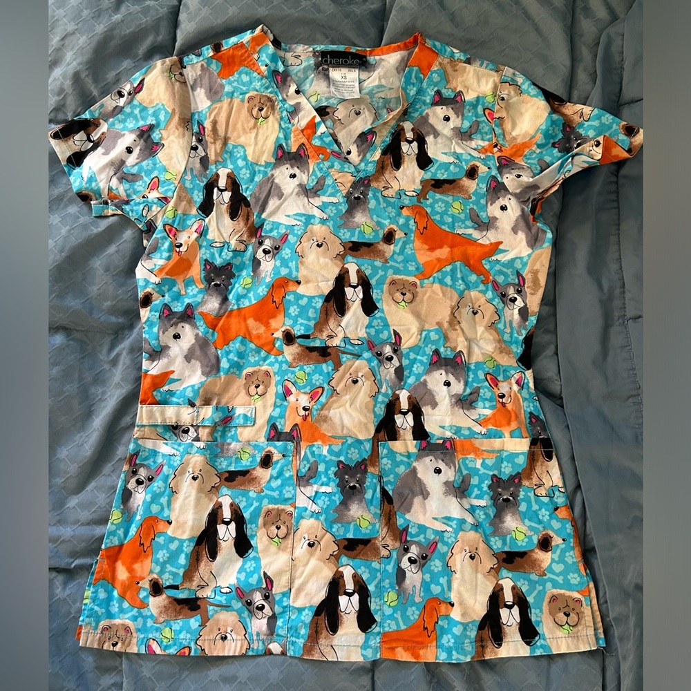 Dog scrub top